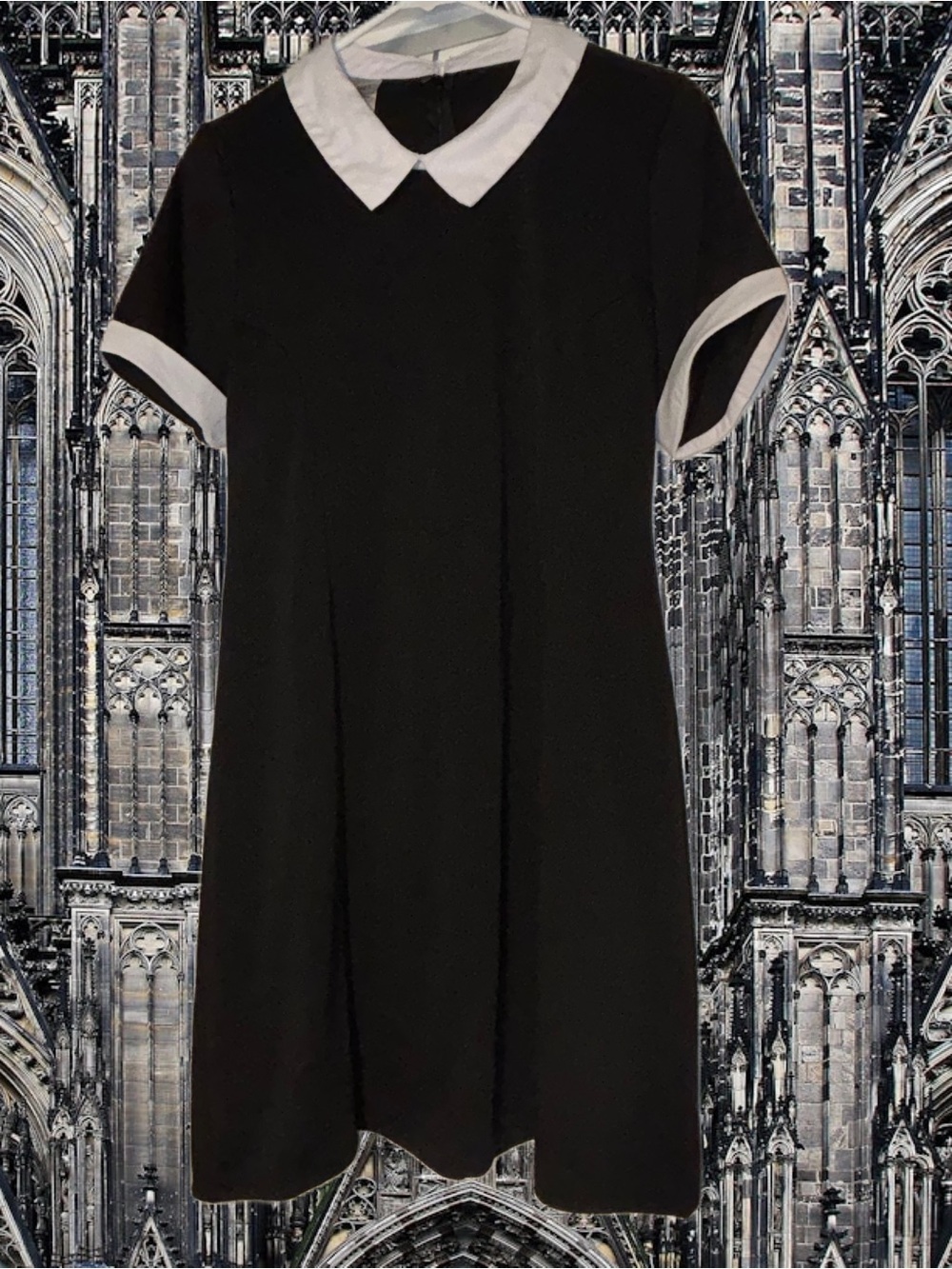 🕷Wednesday Addams Cosplay Halloween Dress Women's XL